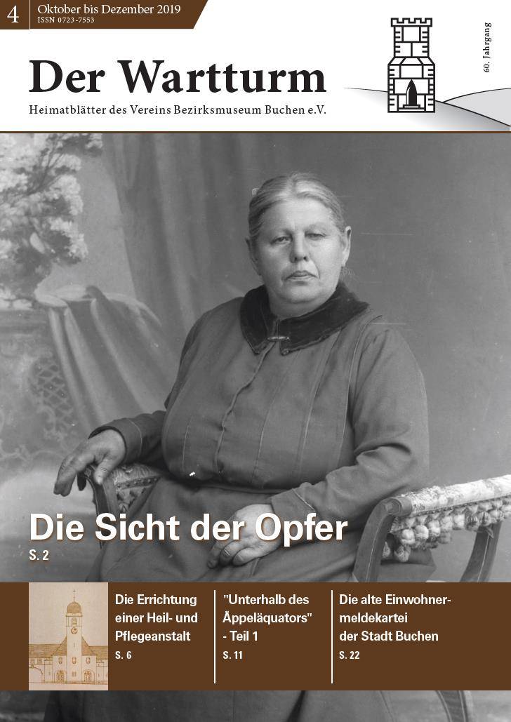 Der Wartturm Nr. 4/2019 Der Wartturm Nr. 4/2019