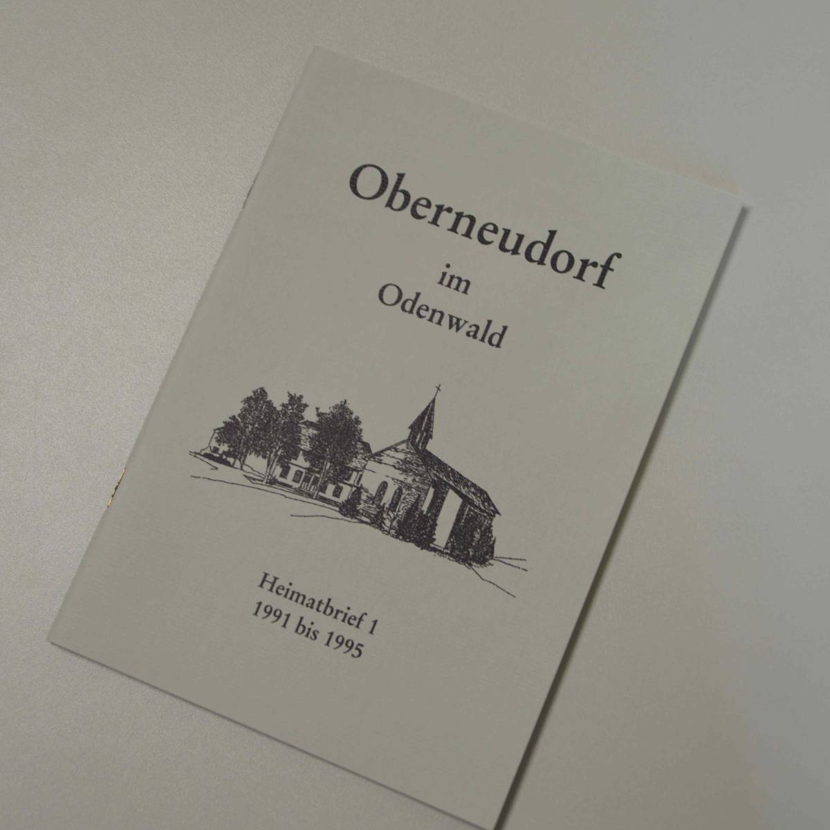 Oberneudorf im Odenwald Heimatbrief 1 Oberneudorf im Odenwald Heimatbrief 1