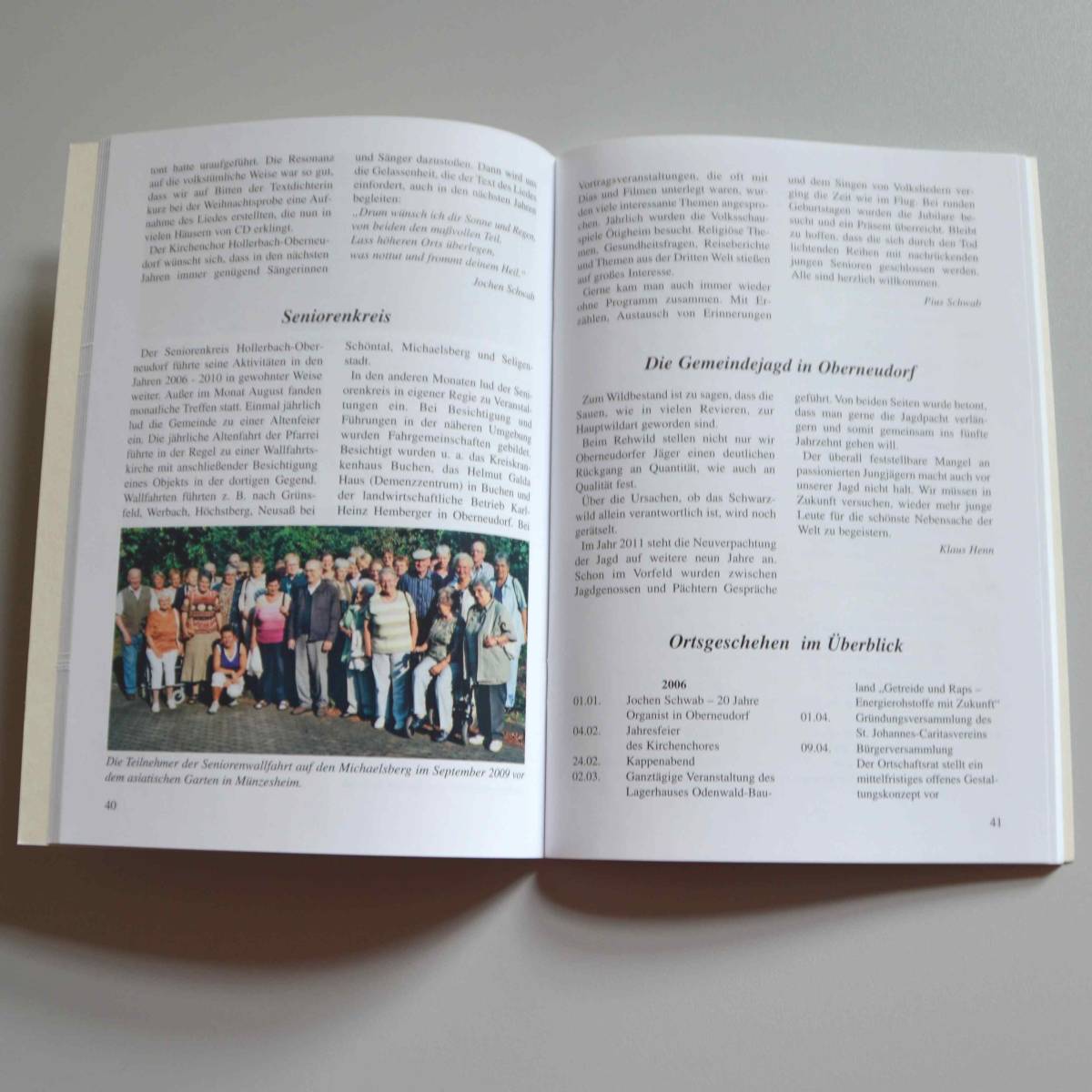 Oberneudorf im Odenwald Heimatbrief 4 Oberneudorf im Odenwald Heimatbrief 4